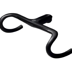 Manubrio integrato Black Inc Carbon 380mm - Nero