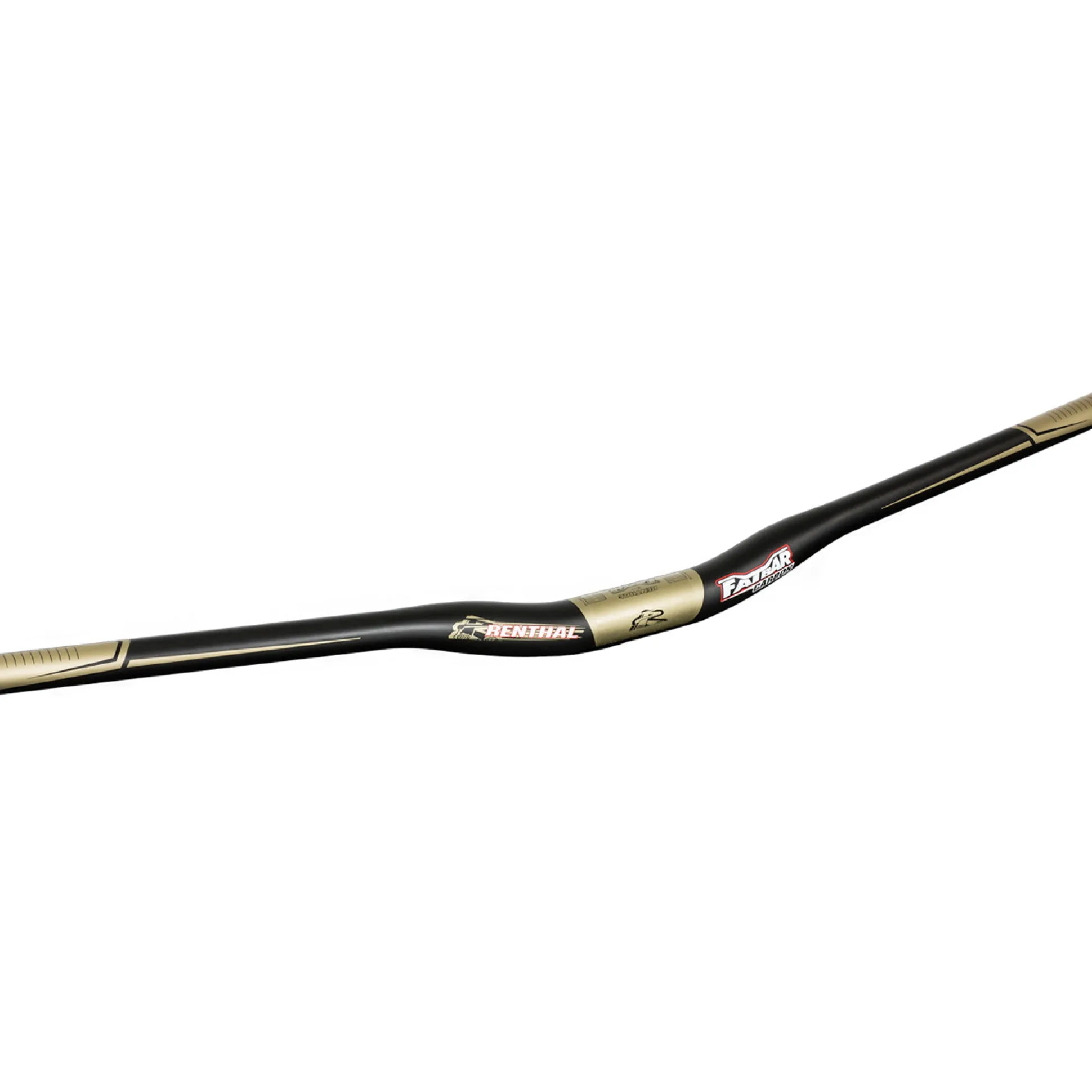 Manubrio Renthal Fatbar Carbon 35 20mm Rise - Nero