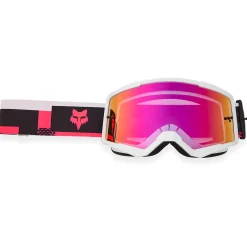 Maschera Fox Main Digi Image - Bianco rosa