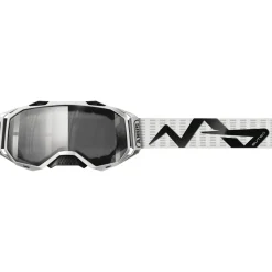 Maschera MTB Abus Buteo - Polar white