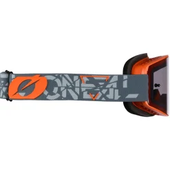 Maschera MTB O'neal B-20 Strain Arancio - Grigio