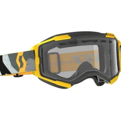 Maschera Scott Fury Enduro - Grigio camo