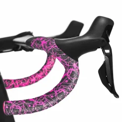 Nastro Manubrio Supacaz Super Sticky Kush Splat - Pink