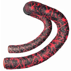 Nastro Manubrio Supacaz Super Sticky Kush Splat - Rosso
