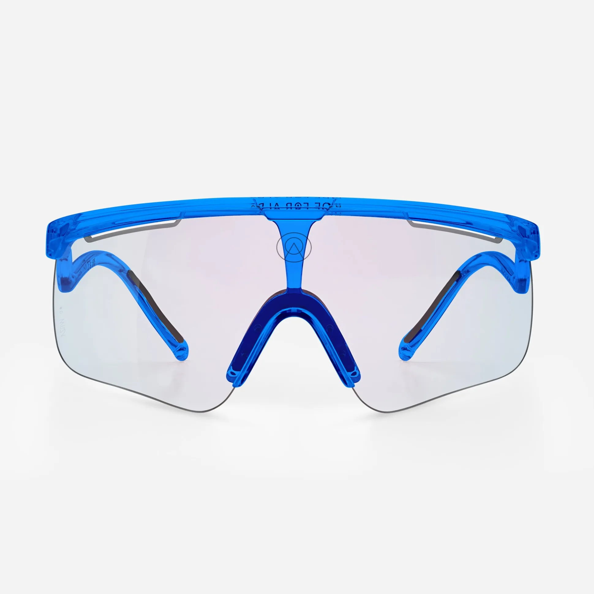 Occhiali Alba Optics Delta - Blue Glossy Vzum F-Lens Fire