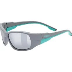 Occhiali Bambino Uvex Sportstyle 514 - Grey Matt Mirror Silver