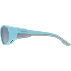 Occhiali Bambino Uvex Sportstyle 514 - Lightblue Matt Mirror Silver