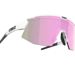 Occhiali Bliz Breeze Small Padel - Matt White Brown