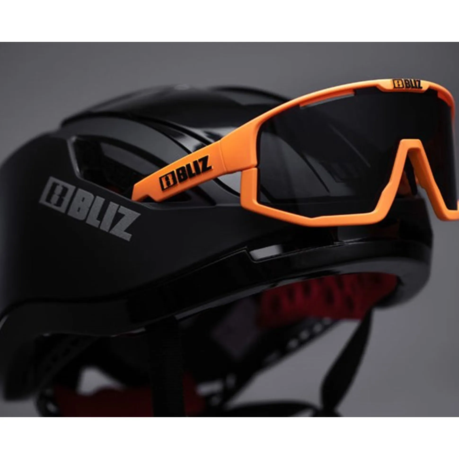 Occhiali Bliz Fusion - Neon Orange Smoke