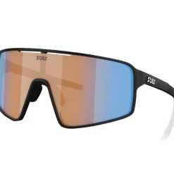 Occhiali Bliz P001 - Matt Black Coral-Orange Mirror Blue