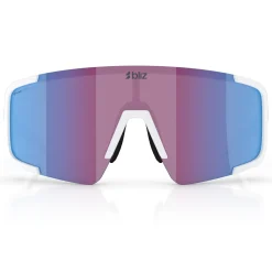 Occhiali Bliz P003 - Matte White Rose-Violet Mirror