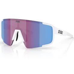 Occhiali Bliz P003 Small - Matte White Rose-Violet Mirror