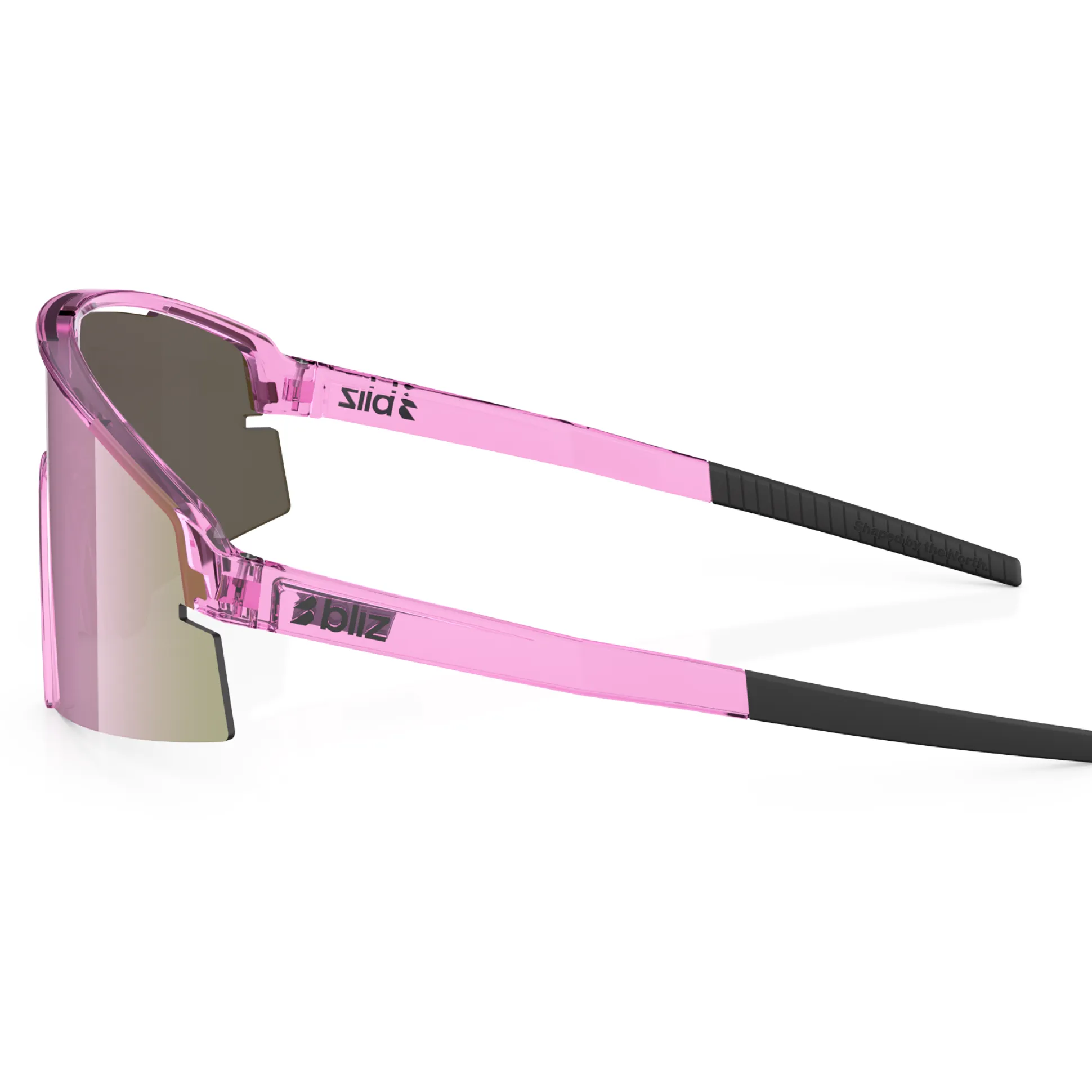 Occhiali Bliz P006 Small - Transparent Pink Brown Rose