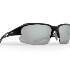 Occhiali Demon Tiger Sun Reading +2,00 - Matt Black Silver