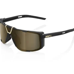 Occhiali 100% Eastcraft - Soft Tact Black Gold Mirror