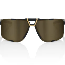 Occhiali 100% Eastcraft - Soft Tact Black Gold Mirror