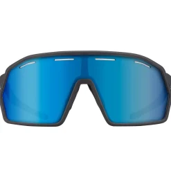 Occhiali Hoxxo Tephra Air lente blu - Nero opaco