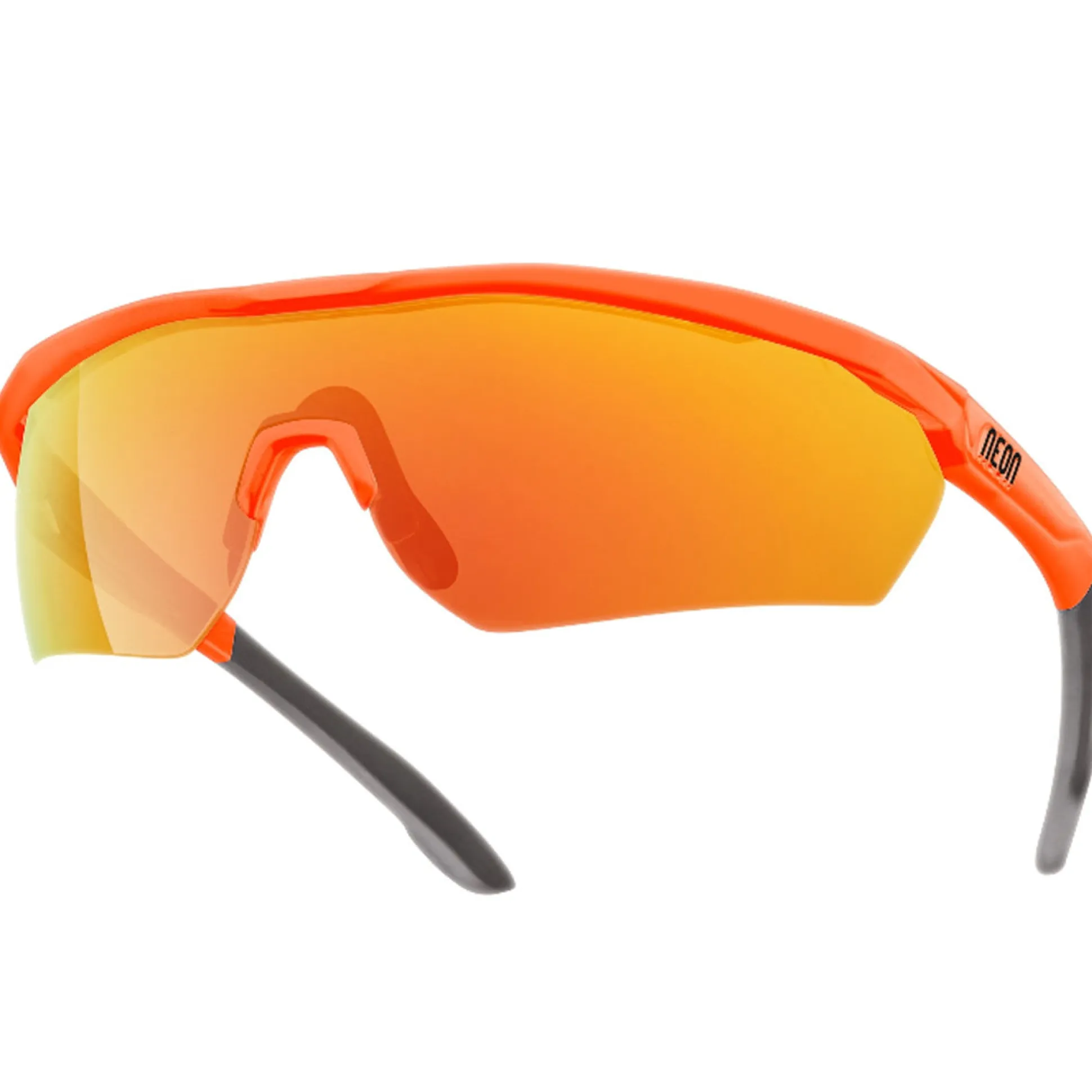 Occhiali Neon Storm - Orange Fluo Mirror Red