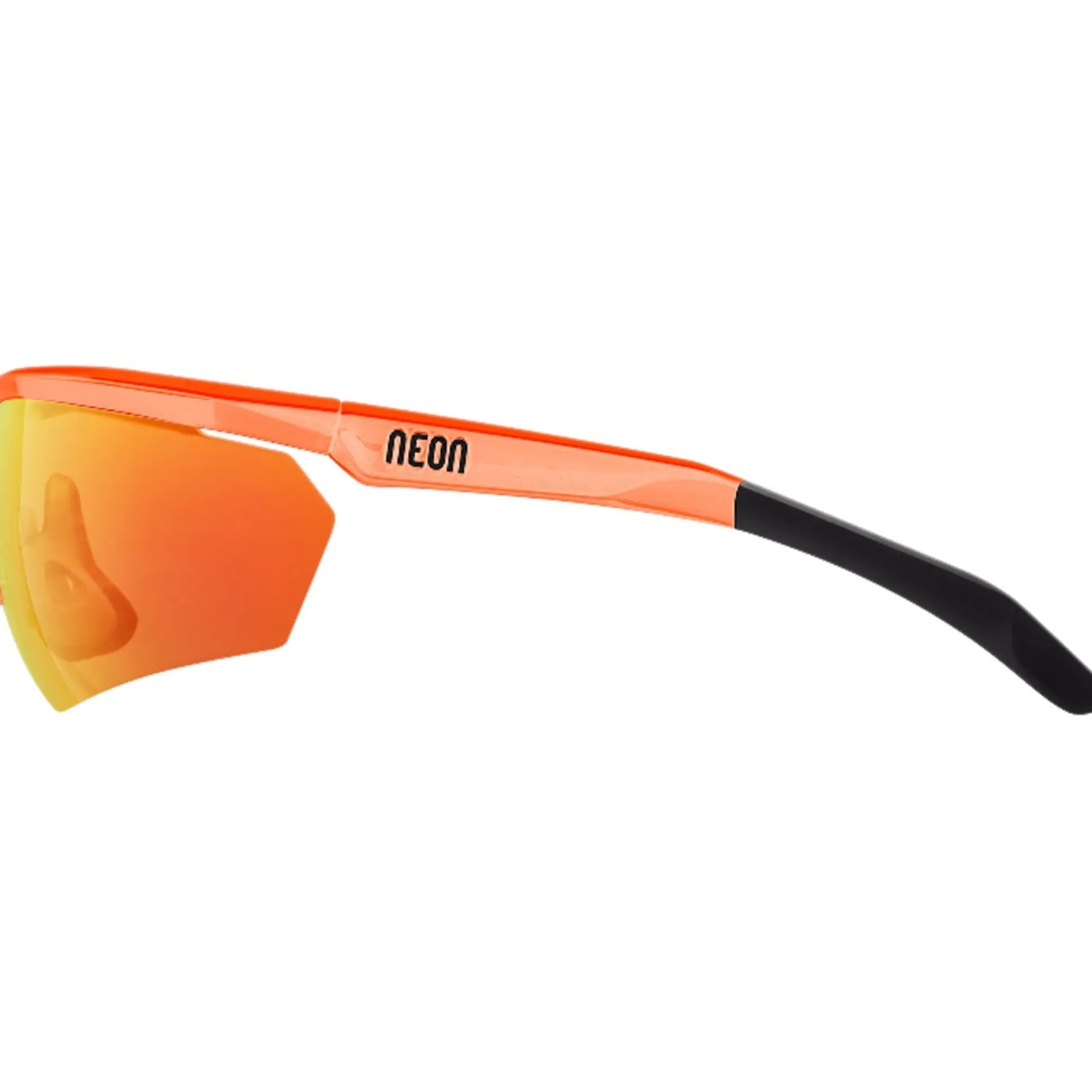 Occhiali Neon Storm - Orange Fluo Mirror Red