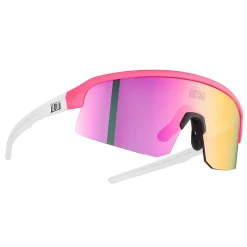 Occhiali Neon Viper Teenager - White pink mirror violet