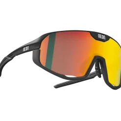 Occhiali Neon Volcano - Black matt red