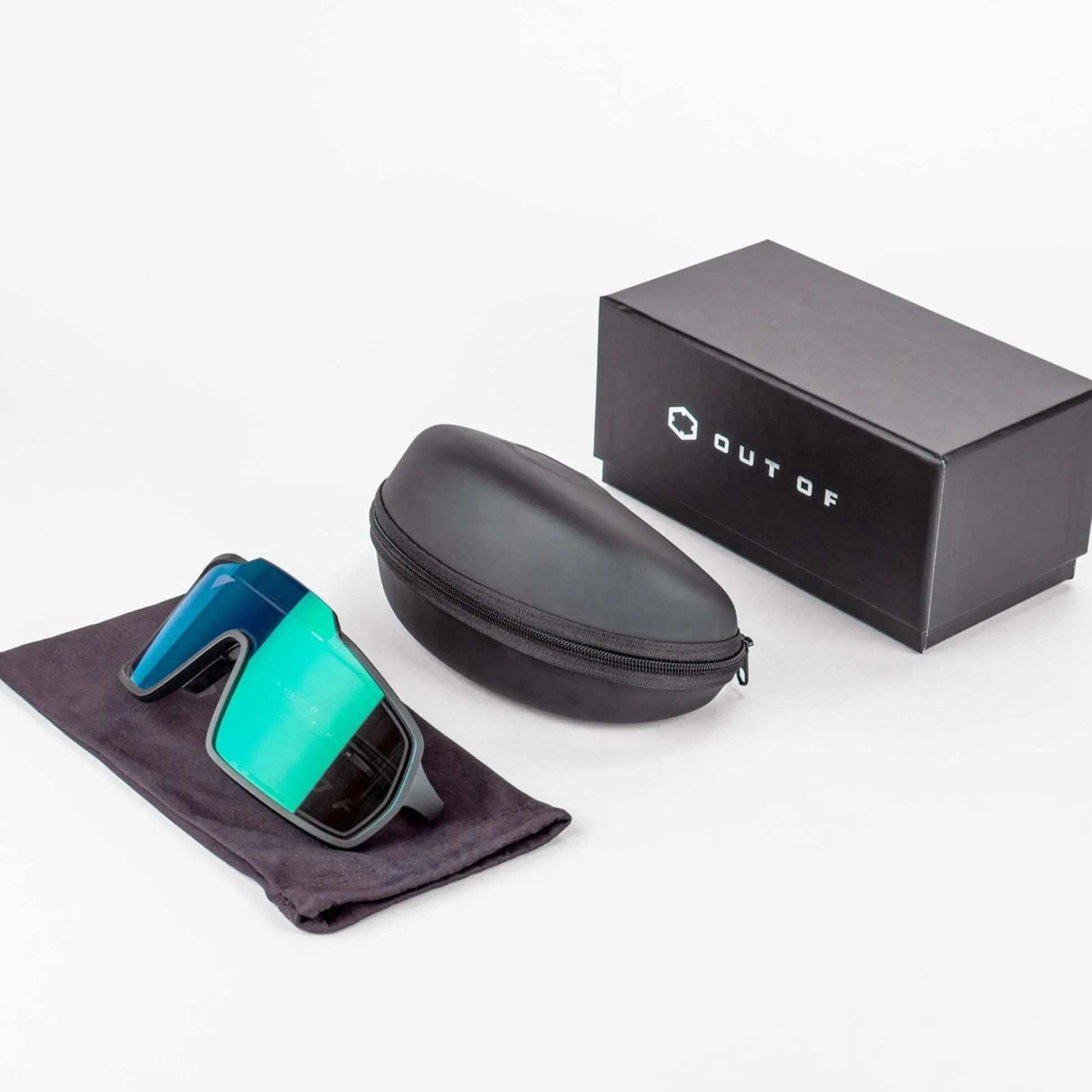 Occhiali Out Of Bot 2 + Adapta - Iridium green