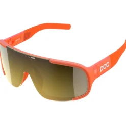 Occhiali Poc Aspire - Fluo Orange Translucent Clarity Road Partly Sunny Gold