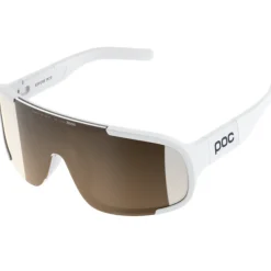 Occhiali Poc Aspire Mid - Hydrogen White Clarity Trail Partly Sunny Silver