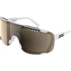 Occhiali Poc Devour Mid + - Hydrogen White Clarity Trail Silver