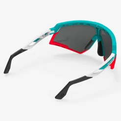 Occhiali Rudy Project Defender - Emerald White Matte Multilaser Red