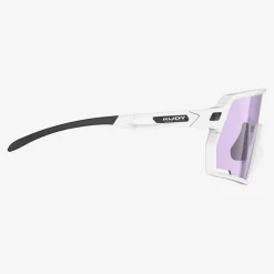 Occhiali Rudy Project Kelion - White Gloss ImpactX2 Laser Purple