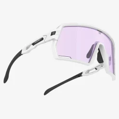 Occhiali Rudy Project Kelion - White Gloss ImpactX2 Laser Purple