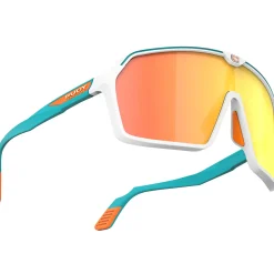 Occhiali Rudy Project Spinshield - White Water Multilaser Orange
