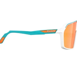 Occhiali Rudy Project Spinshield - White Water Multilaser Orange