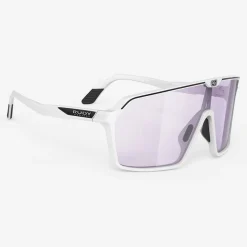 Occhiali Rudy Project Spinshield - White Matte ImpactX2 Laser Purple