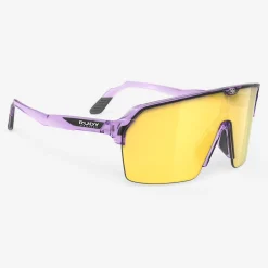 Occhiali Rudy Project Spinshield Air - Crystal Lilac Multilaser Gold
