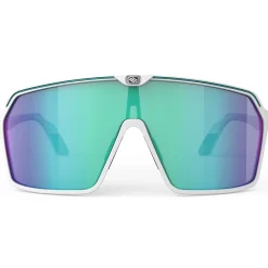Occhiali Rudy Project Spinshield - White Matte Racing green