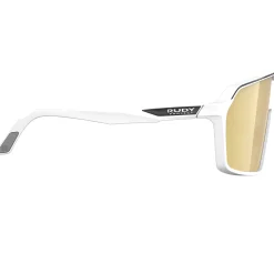 Occhiali Rudy Project Spinshield - White Matte - Rp Optics Multilaser Gold