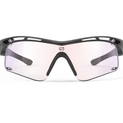 Occhiali Rudy Project Tralyx+ Slim - Black Mat ImpactX Red