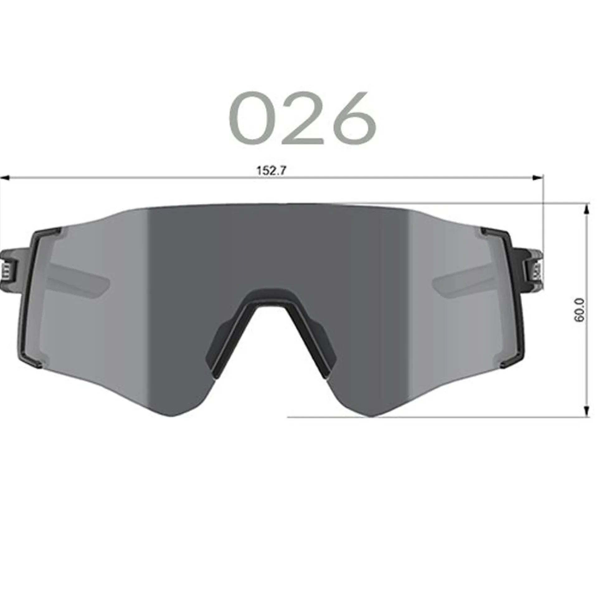 Occhiali Salice 026 RW - Bianco nero