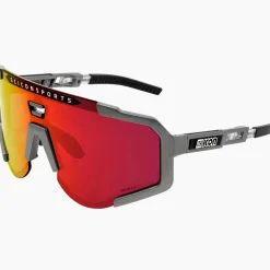 Occhiali Scicon Aeroscope - Antracite Multimirror rosso