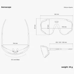 Occhiali Scicon Aeroscope - Bianco Multimirror rosa