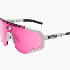 Occhiali Scicon Aeroscope - Bianco Multimirror rosa
