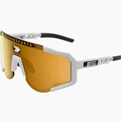 Occhiali Scicon Aeroscope - Bianco Multimirror bronzo