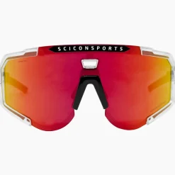 Occhiali Scicon Aeroscope - Crystal Multimirror rosso