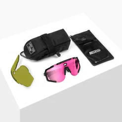 Occhiali Scicon Aeroscope - Nero Multimirror rosa