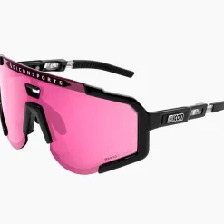 Occhiali Scicon Aeroscope - Nero Multimirror rosa