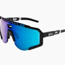 Occhiali Scicon Aeroscope - Nero Multimirror blu