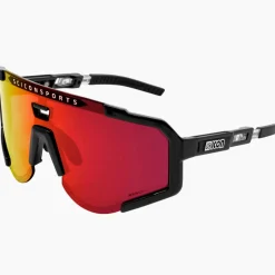 Occhiali Scicon Aeroscope - Nero Multimirror rosso