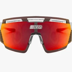 Occhiali Scicon Aerowatt Foza - Crystal Multimirror rosso